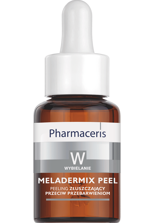 Peeling mit einer hochkonzentrierten Wirkung von 3 Säuren [Glykolsäure, Milchsäure, Mandelsäure] mit nachgewiesener Wirksamkeit bei der Aufhellung, der Beseitigung von Hyperpigmentierungen auf der Hautoberfläche sowie in den tieferen Schichten und der Anregung der Epidermis zur Zellerneuerung.