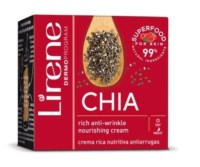 Lirene Superfood Chia Anti-Falten-Pflegecreme