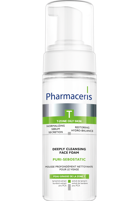 Pharmaceris T PURI-SEBOSTATIC Tief reinigender Gesichtsschaum