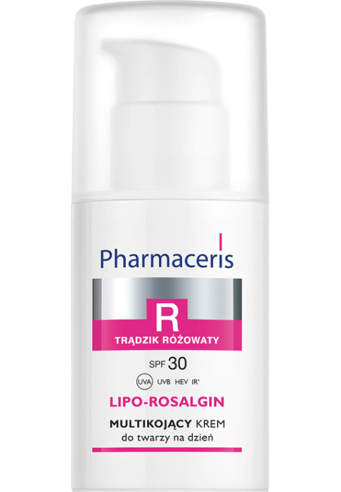 Pharmaceris R LIPO-ROSALGIN Multi-Soothing day cream SPF 30 | Tagescreme für Rosaceahaut